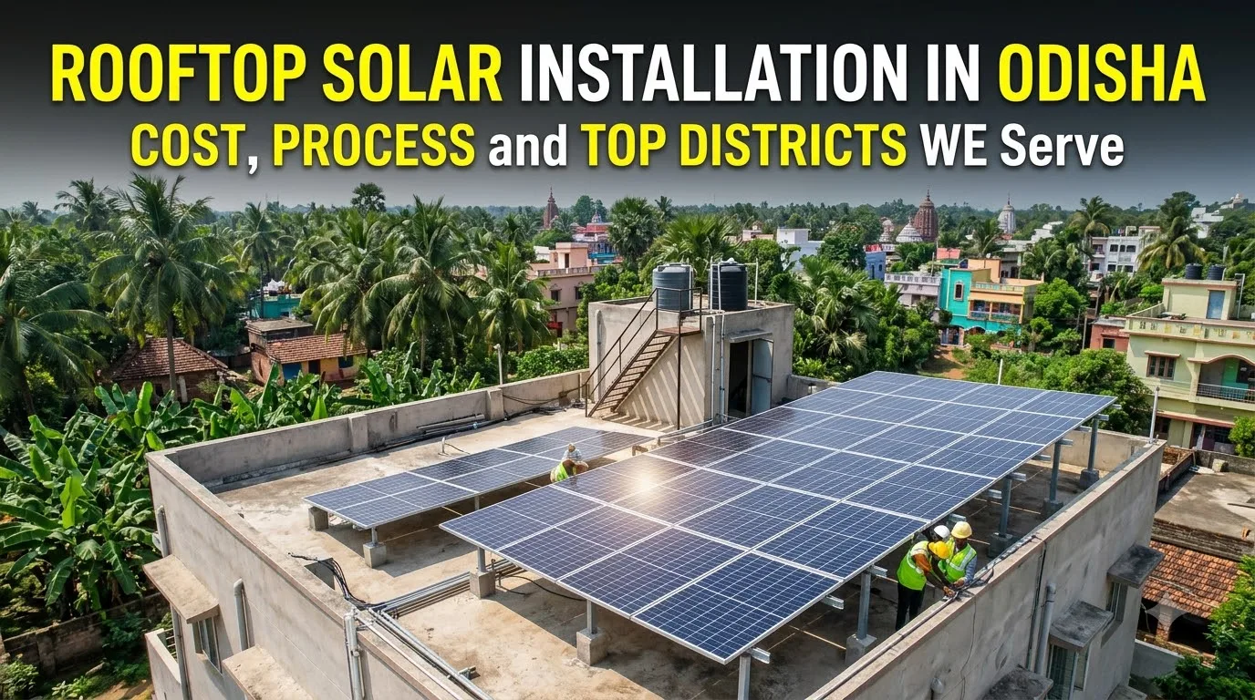 Rooftop Solar Installation in Odisha — Solar Harvest India
