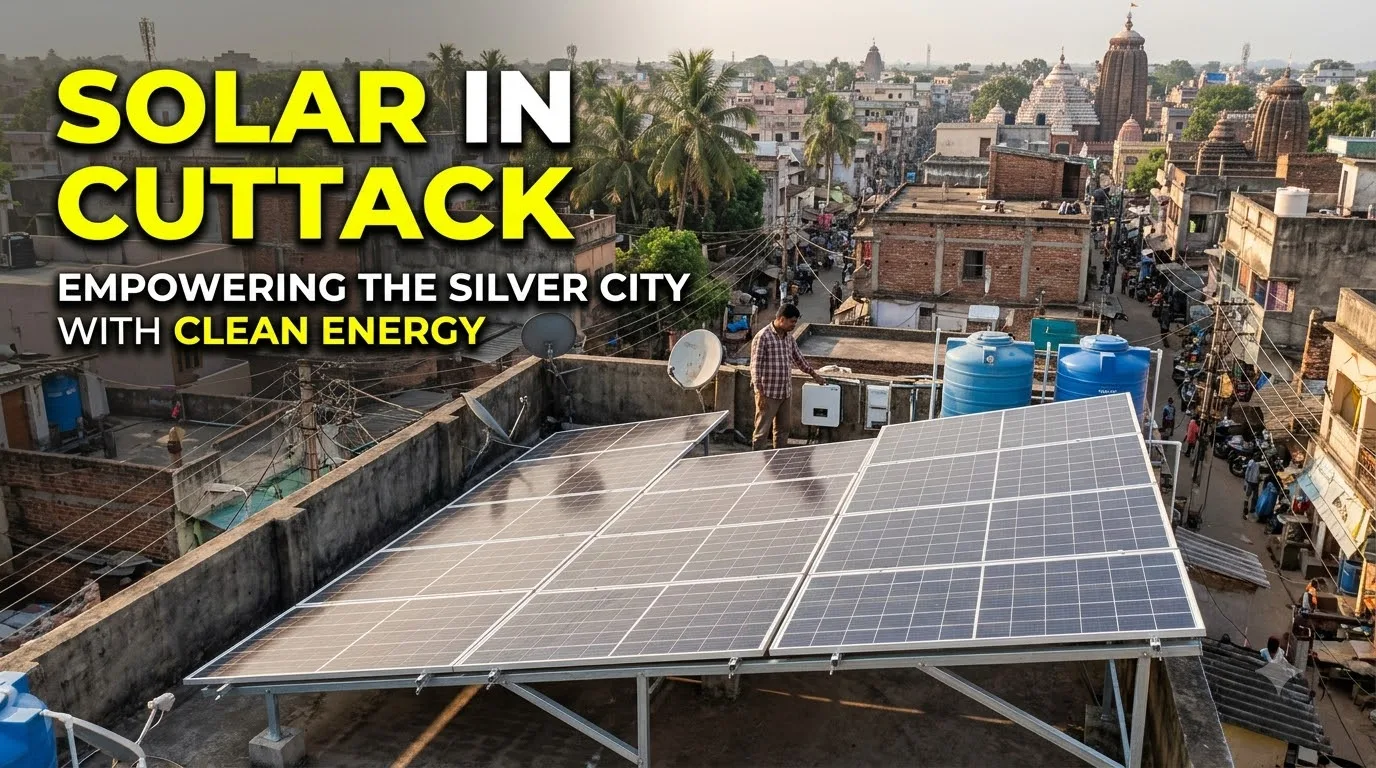 Solar Company in Cuttack Odisha: Rooftop Solar Price, Subsidy and Buying Guide for the Silver City