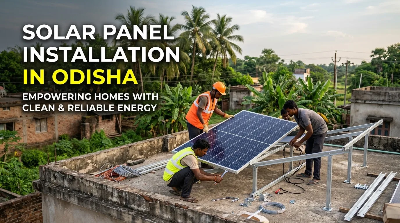 Solar Panel Installation in Odisha — Solar Harvest India